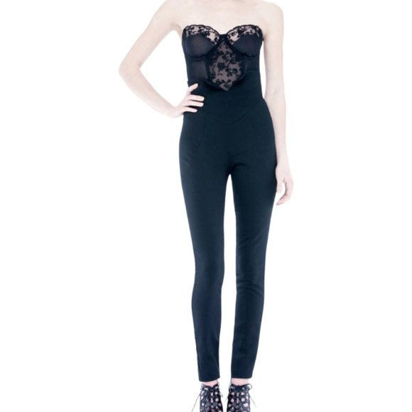 Pants - Anomal Couture Black Slim Fit High Waist Pants Trousers Size S